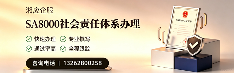 山东SA8000社会责任体系认证服务