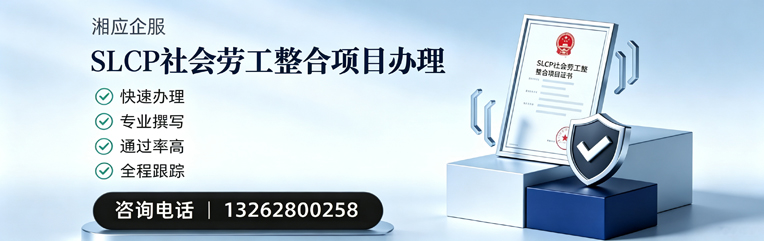 山东SLCP社会劳工整合项目申报服务