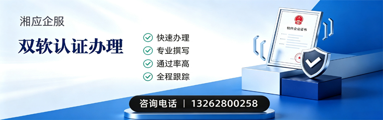 山东双软认证申报服务